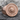 Fiat Lux Masonic Ring, rose gold plated finish, front view on stone