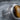 Geometric Tiger Eye Ring, oxidized silver, close-up angled view of oval cabochon