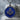 Masonic Blue Lodge Pendant, black rhodium, product photo on stone