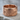 Military Dog Tag Ring, rose gold plated, front view on stone