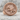 Facta Non Verba signet ring, rose gold finish, front product photo