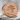Bonsai Tree Ring, rose gold, front view on stone surface