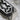 Dwarven Band Ring, oxidized silver, close-up of geometric pattern