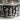 Moscow Skyline Ring, oxidized silver, close-up of cathedral domes and clock tower relief