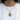 Aries Ram Zodiac Pendant worn on model around the neck