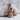 Karate Gi Pendant, rose gold, product photo on stone