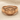 Lydian Coin Ring, rose gold, product view on fabric