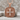 Acanthus Scroll Cross Pendant, rose gold finish, variant product display