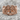 Rope Anchor Ring, rose gold, front view on stone