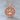 Fairy Goddess Medallion Pendant, rose gold, front product view