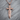 Celtic Dagger Cross Pendant, rose gold, front product view