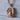 Norse Viking Warrior Pendant, rose gold plated, product photo view