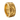Ebb and flow ring, gold vermeil, front view