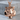 Low Poly Tiger Head Pendant, rose gold, product photo