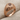 Serpent Scale Garnet Ring, rose plated silver, studio product photo