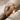 Serpent Scale Signet Ring, rose gold, angled product photo