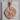 Saint Alexander Nevsky Pendant in rose gold plated finish, front view