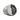 Split face signet ring, front view on white