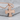 Greek Equal Arm Cross Pendant, rose gold, front product photo