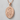 Lourdes Grotto Medal Pendant, rose gold plated