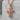 Layered Double Cross Pendant, rose gold, product photo