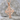 Tiny Celtic Cross Pendant, rose gold, angled product photo