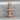 Mariner's Anchor Cross Pendant, rose gold studio product photo