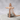 Slim Tube Cross Pendant, rose gold, front product view
