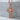 Iona Bossed Celtic Cross Pendant, rose gold, angled product photo