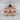 Viking Axe Garnet Ring, rose gold, studio product view