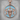 Undoer Knots Ribbon Pendant in rose gold, front view medallion