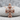 Byzantine Garnet Cross Pendant, rose gold plated product photo
