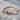 Zulfikar Garnet Link Bracelet, rose gold product photo