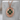 Four Leaf Rococo Medallion Pendant, rose gold, product photo