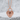 Heart Padlock Garnet Tracery Pendant, rose gold plated product photo