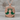 Yggdrasil Green Enamel Pendant, rose gold plated product photo