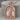 Yggdrasil Bark Relief Pendant in rose gold, front view