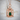 Corpse Candle Lantern Pendant in rose gold, front product photo