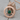 Will o Wisp Frame Pendant, rose gold, front studio product photo