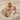 Daffodil Trumpet Leaf Ring, rose gold finish, angled product view