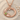 Peridot Ivy Couple Pendant, rose gold, product photo