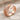 Acanthus Beak Open Ring, rose gold finish