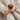 Carnelian Petal Cup Ring, rose gold plated finish, product photo