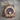 Kraken Porthole Surge Pendant, rose gold, front product photo