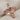 Garnet Rose Cross Ring, rose gold, angled product photo