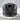Vampire Fang Collar Ring, black rhodium plated product photo