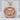 Aries Memento Mori Pendant, rose gold plated, front studio photo