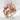 Chimera Three Beast Ring, rose gold plated, angled product photo