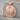 Hedeby Ship Fish Pendant, rose gold product photo