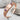 Amethyst Lily ID Bracelet, rose gold, angled product photo